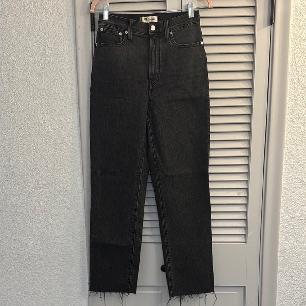 Madewell Perfect Vintage Straight Jean size 26